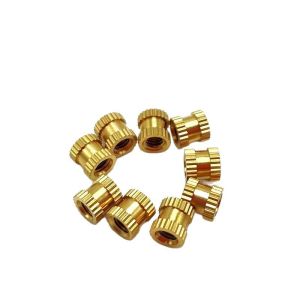 Copper CNC Nuts Titanium Brass Adapter Turning Parts Machining Service