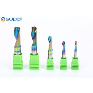 Square End Aluminum End Mill 35° Helix Angle Center Cutting