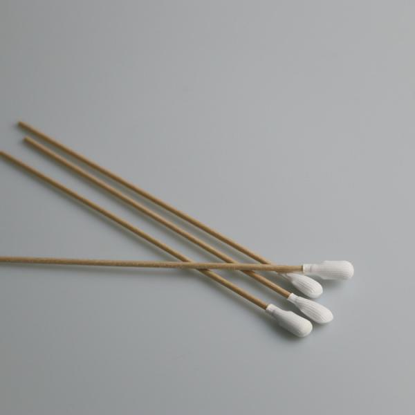 Quality Polyester Industrial Cotton Swab Precision Tip Lint Free Wooden Handle wholesale