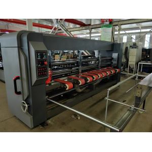 Steel 2400 Fully Automatic Carton Folding And Gluing Machine