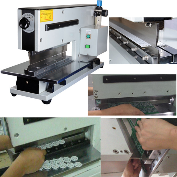 V-Cut PCB Separator with Linear Blades Protect Component,PCB Depaneling