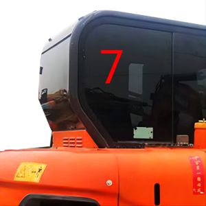 CE Excavator Door Window Replacement Right Side Position NO.7