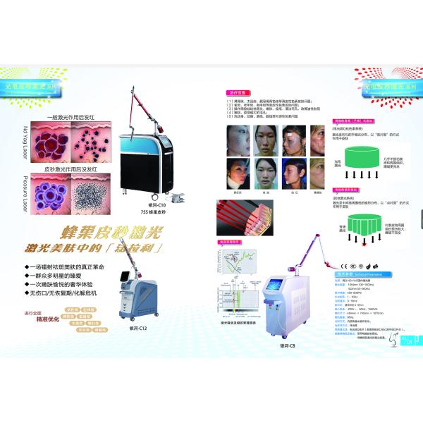 No Bleeding Microblading Picosecond Yag Laser Machine , 1064nm Q Tattoo Machines