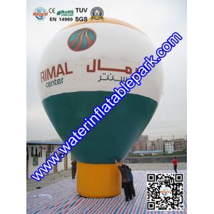 Custom Advertising Inflatable Roof Balloon , Outdoor Inflatable Balloons for Promotion