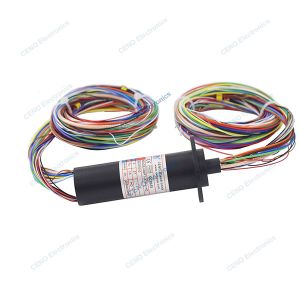 High Definite Capsule Slip Ring With SDI Signal And Electrical Collector