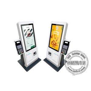 15.6 Inch Touch Screen Monitor Android PC Kiosk Printer All In One Touch Pc