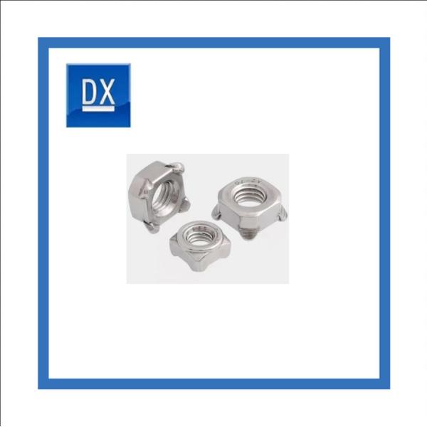 Quality 316L Stainless Steel Flat Square Weld Nut M2 M3 M4 M5 M6 M8 M12 wholesale