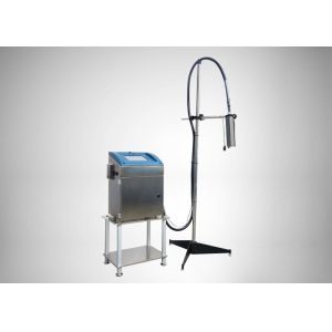 CE / ISO Fiber Laser Cutting Equipment Inkjet Coding Machine Touching Screen