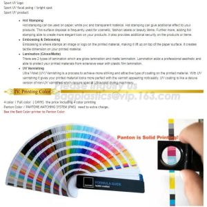 whosale custom design luxury beautiful cardboard handmade folding kraft paper