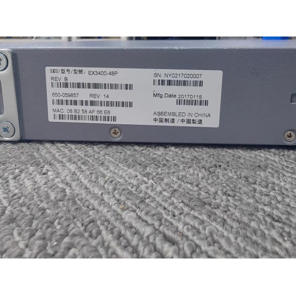 10/100/1000Mbps Juniper EX3400-48P Services Gateway Full-Duplex Half-Duplex