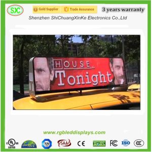 P5 Full Color Car LED Sign Display video taxi roof led sign for car