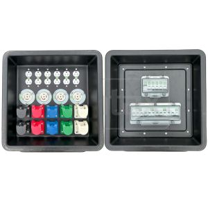 Syntax MD1 Three Phase 400A HDPE Portable Distribution Box IP67 With UL Listed