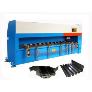 Vertical Sheet Grooving Machine Semi - Closed Loop Control For Door Processing