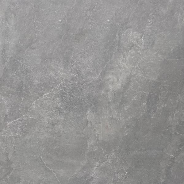600x600mm Polished Glazed Porcelain Tile Gray for Floor and Wall