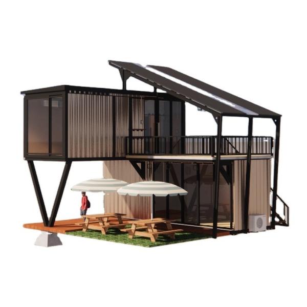 Quality Galvanized Steel Bending 180g Frame Design Steel Structure Modular Villa for Luxury Container Prefabricated Prefab Houses wholesale