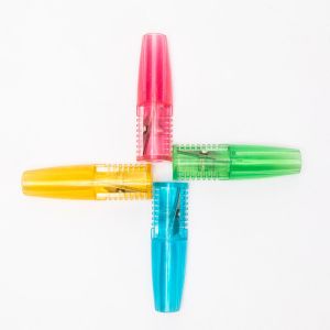 Students Single Hole Pencil Sharpener With Pen Cap