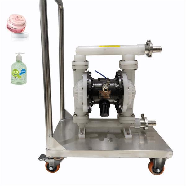 Filling Machine Match Equipment Chemical Liquid Cosmetic Lotion Paste Transfer Pump Air Operated Pneumatic Diaphragm Pum
