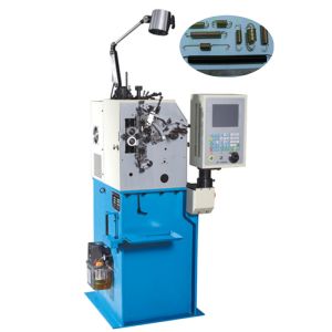 Cheap Nice Structured Spring Manufacturing Machine , CNC Spring Coiling Machine With 2 Axis for sale