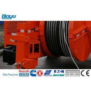 Transmission Line Water Cooling System 2x45kN Tension Stringing Equipment