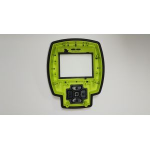 Injection Molded Telecommunication Two-Color Coated Plastic Housing