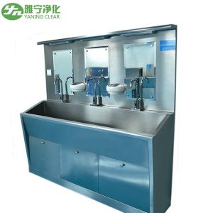Customized Scrub 304 Stainless Steel Hand Wash Basin With Faucets