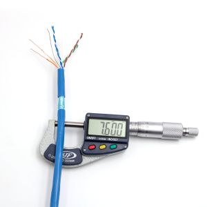 High Speed Lan cable ftp cat 6 / Indoor cat6 shielded cable 0.58mm