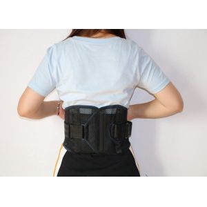 Black Mesh Cloth Breathable Waist Support Belt for Back Pain Waist Trainer Waist