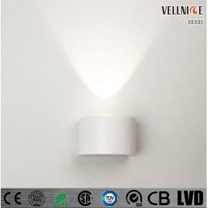 Round Shape Indoor LED Wall Lights IP20 CITIZEN COB Interior 3W LED Wall Light