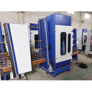 Fully Automatic Vertical Emery Glass Sandblasting Machine with No Grinding Head