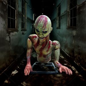 Ornament Electric Ghost Customized Haunted Halloween House Props