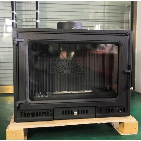 Quality Wood Burning Stove Wood Burning Cast Iron Built-In Wood Burning Fireplace Embedded Heating Real Fire Stove wholesale