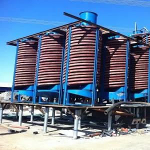 Cheap Copper Mining Laboratory Spiral Classifier Machine For Dewatering Desliming for sale