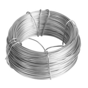 High Tensile Electro Galvanized Binding Wire 2mm Woven Wire Mesh For Constructio