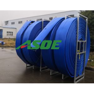 Long Length Heavy Pump Water Well Hose With Circular Woven Polyester Jacket