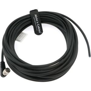 Alvin's Cables Basler Hirose 6 Pin Right Angle HRS HR10A-7P-6S Open Twisted Power I/O Cable 10M|32.8ft