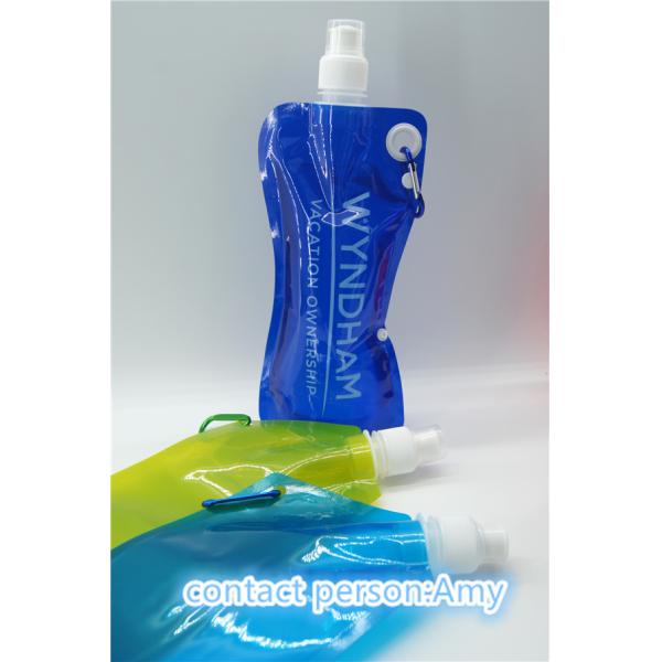 Quality Promotion PET / PE Spout Pouch Packaging with resealable zipper wholesale