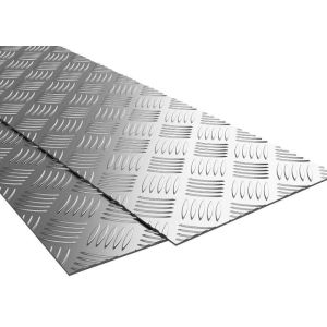 Embossed Aluminium Chequered Sheet , Aluminium Durbar Plate AA1060/ AA3003/
