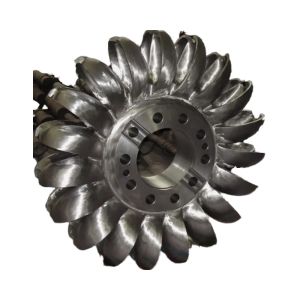 134m Rated Water Head Pelton Hydro Turbine with Q235B Material