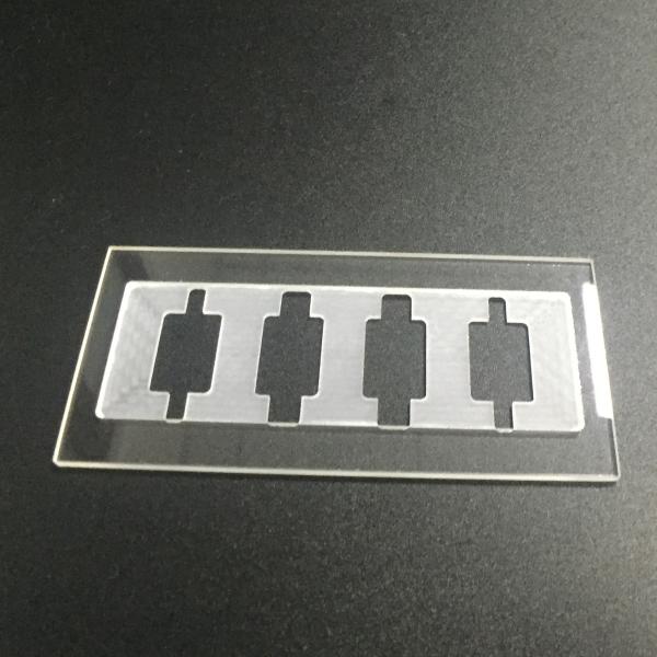 Quality Machining Quartz Glass Sheet Customization High Purity Grooved wholesale