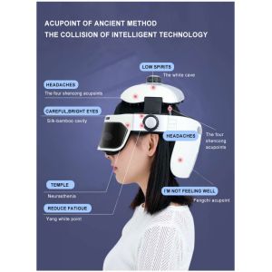 Personalized Electric Head Massager Helmet Rechargeable Brain Massager Helmet