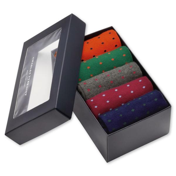 luxury lid and base pvc transparent window underwear socks paper box baby clothes and toys packaging box