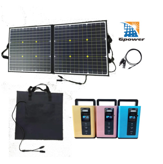 Quality GPOWER ISO Emergency Solar Power Kit Solar Energy Storage System wholesale
