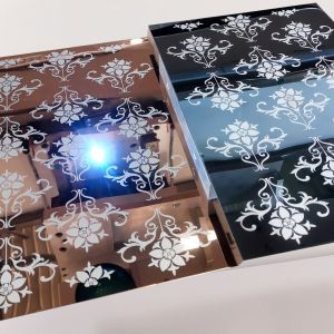 Lattice Engraving CNC Laser for World's Largest Color Decorative Stainless Steel