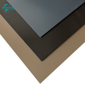 China Exterior Decoration Solid Color ACP composite panel With Matte / Glossy Surface Finish on sale