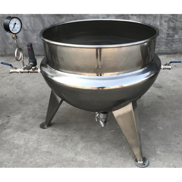 Gas Powered Heavy Duty Horizontal Mixer for Vacuum Jam and Strawberry Sauce Making
