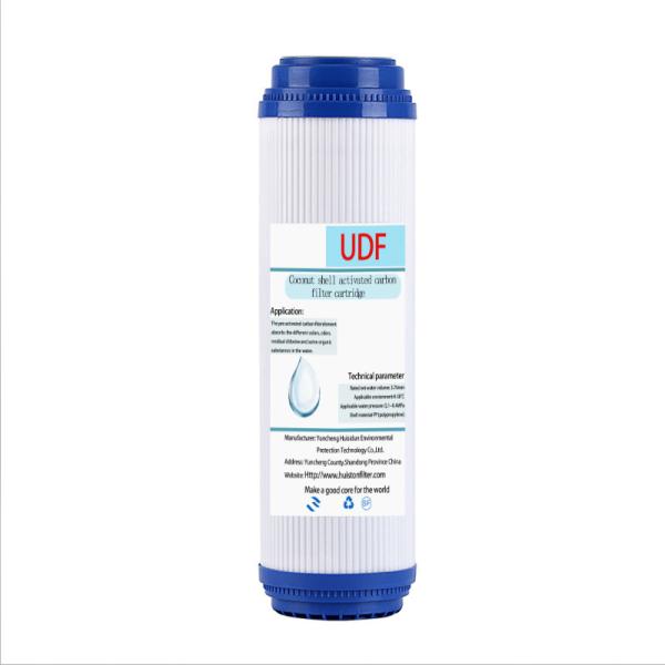 10W Power 10 inch Udf Activated Carbon Water Filter Cartridge for Water