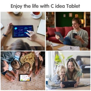 C idea Portable 8 Inch Tablet Android 13 With Blue Light Screen WiFi 32GB+64GB