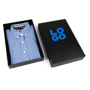 Cheap Custom Size Printed Paper Box Fit T Shirt Luxury T shirt Packaging Gift Boxes for sale