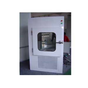 Air Shower Pass Box With UV Lamp And HEPA Filter More Than 25m/S Air Speed