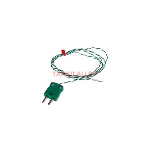 32AWG / 20AWG K Type Thermocouple Cable FEP / PTFE Insulated Green Color Code